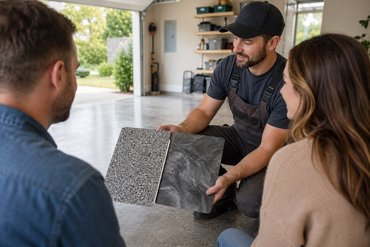 Prix d'un plancher époxy à Trois-Rivières: ce qui influence vraiment le coût